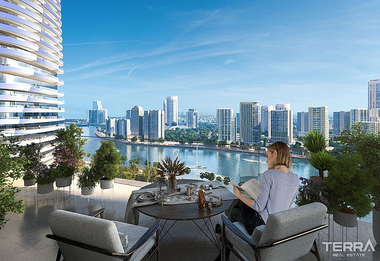 Luksusleiligheter til salgs i Dubai Business Bay, UAE - 105855
