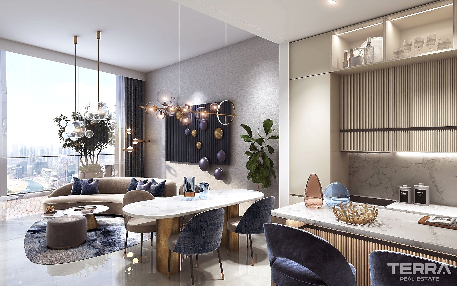 Luksusleiligheter til salgs i Dubai Business Bay, UAE - 105857