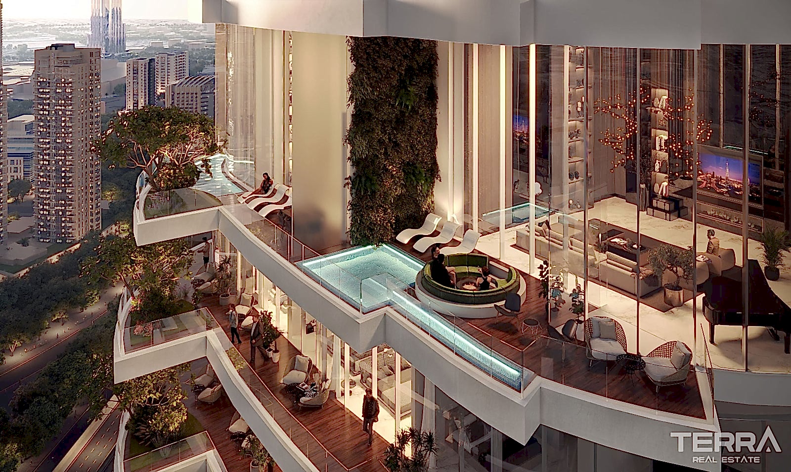 Luksusleiligheter til salgs i Dubai Business Bay, UAE - 105864
