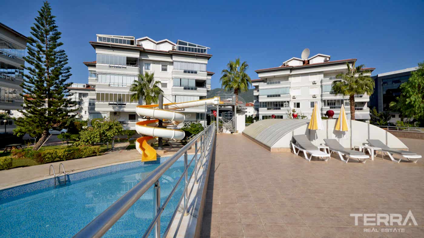 Alanya, Oba'da Crown Resort 1 Sitesinde 3+1 Satılık Daire - 109575