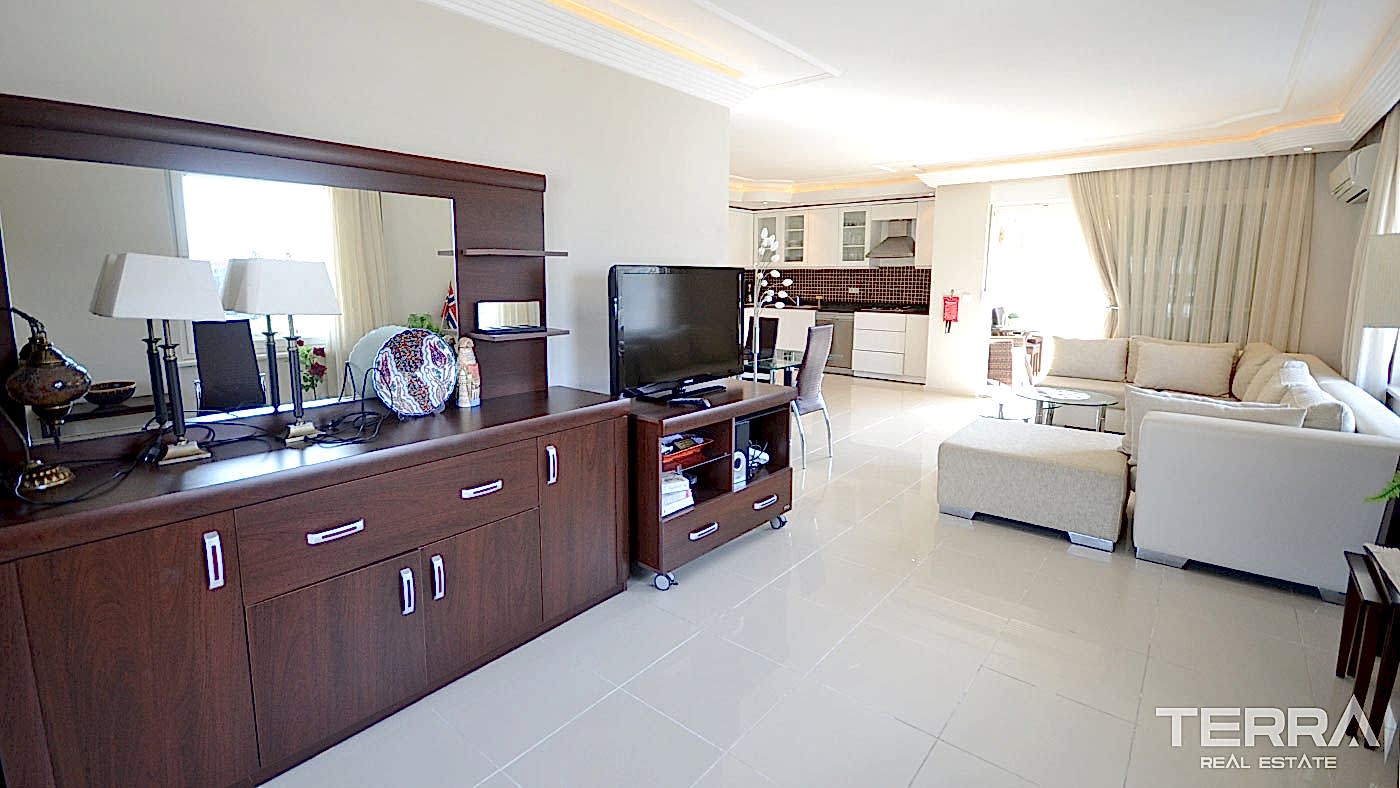 Alanya, Oba'da Crown Resort 1 Sitesinde 3+1 Satılık Daire - 109583