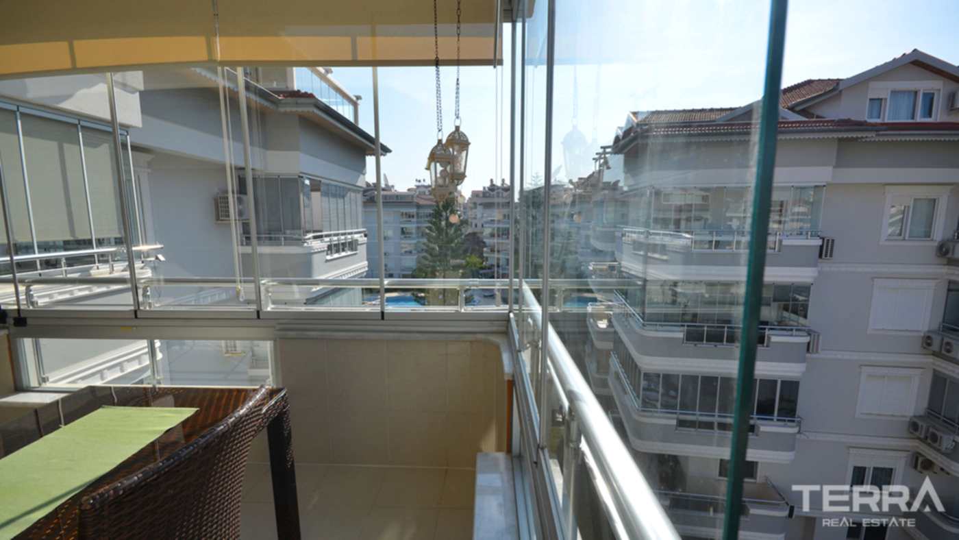Alanya, Oba'da Crown Resort 1 Sitesinde 3+1 Satılık Daire - 109590