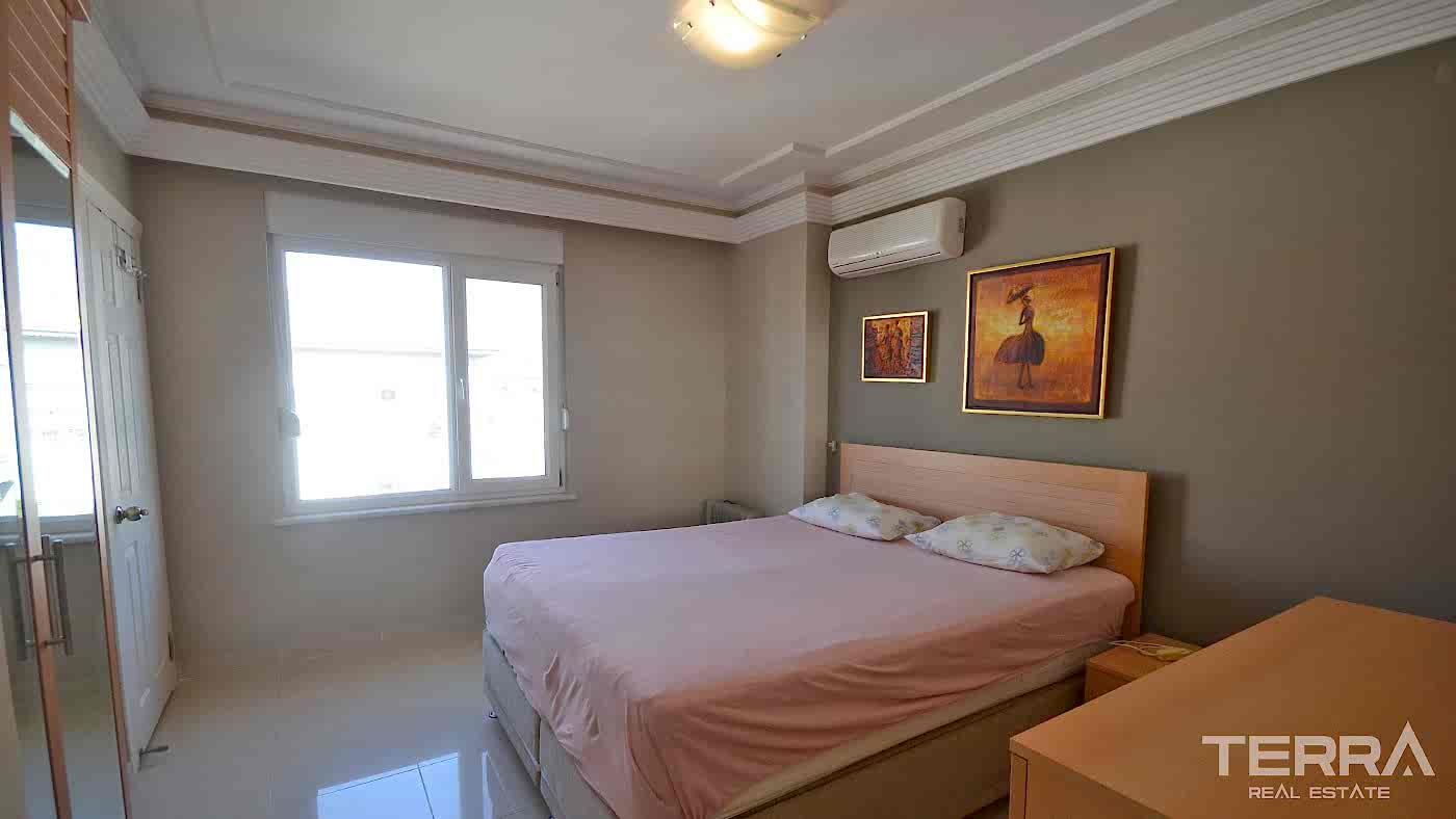 Alanya, Oba'da Crown Resort 1 Sitesinde 3+1 Satılık Daire - 109596