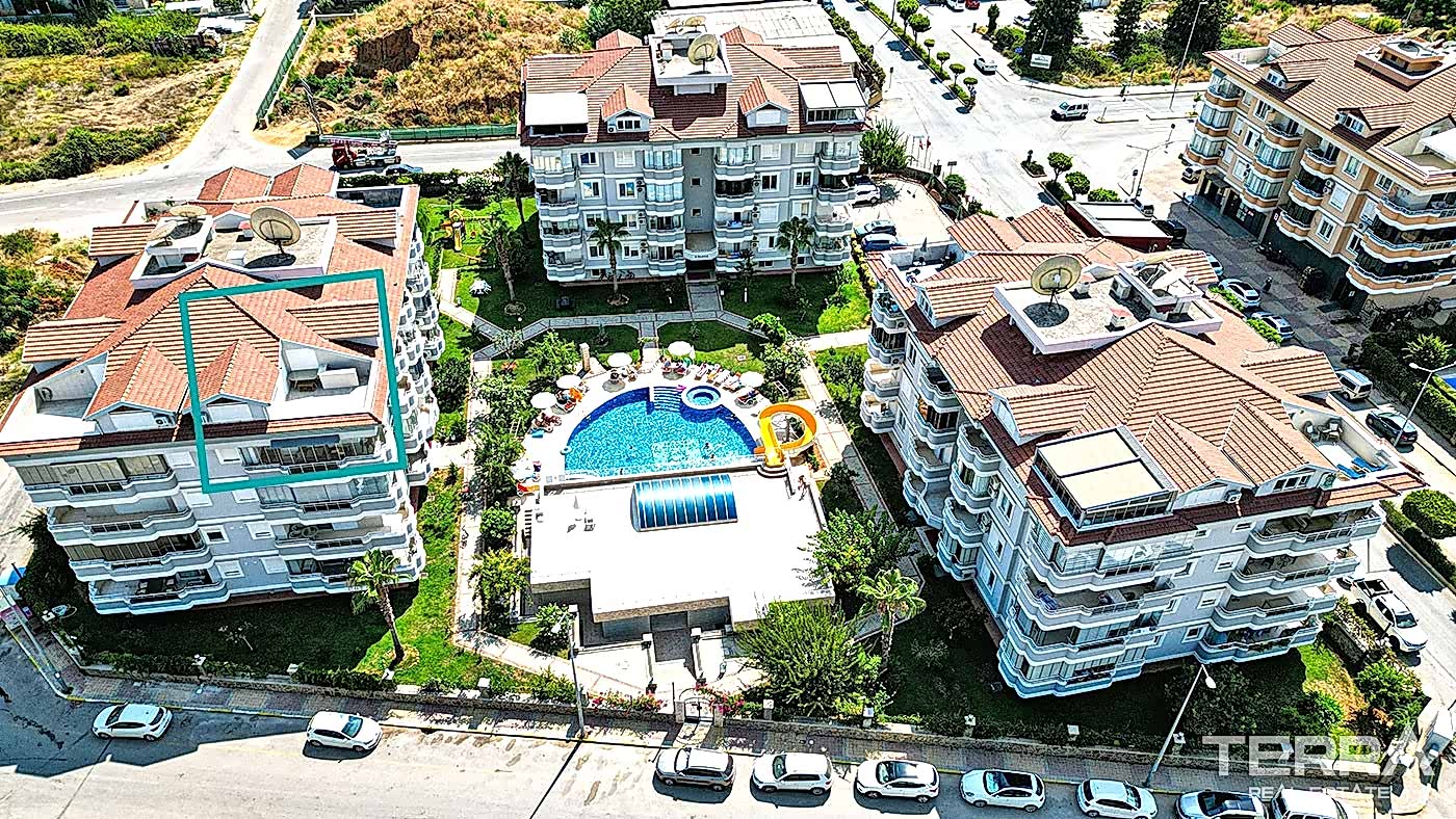 Apartment for Sale in Oba Crown Resort 3, Alanya, Turkey - 109616