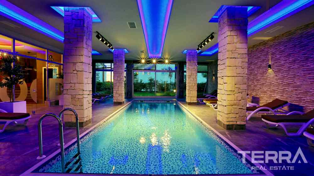 Lejlighed med havudsigt til salg i Emerald Towers, Avsallar Alanya - 113120
