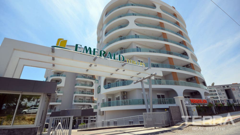 Lejlighed med havudsigt til salg i Emerald Towers, Avsallar Alanya - 113131