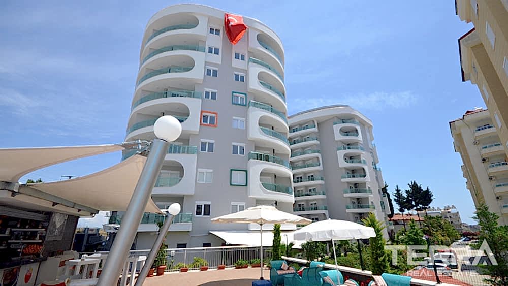 Lejlighed med havudsigt til salg i Emerald Towers, Avsallar Alanya - 113133