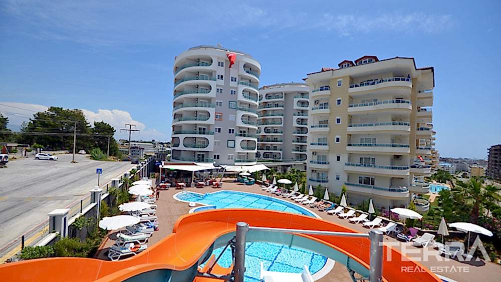 Lejlighed med havudsigt til salg i Emerald Towers, Avsallar Alanya - 113135