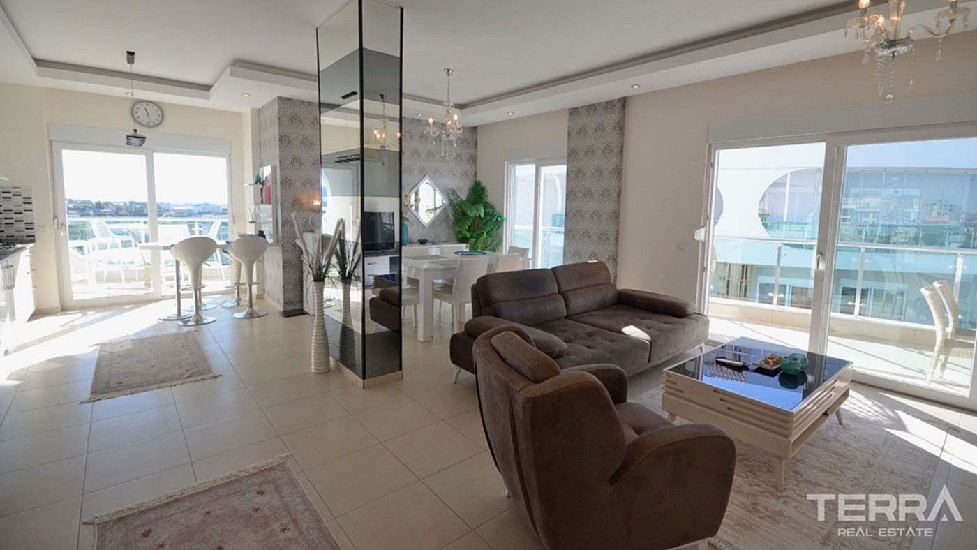 Lejlighed med havudsigt til salg i Emerald Towers, Avsallar Alanya - 113144