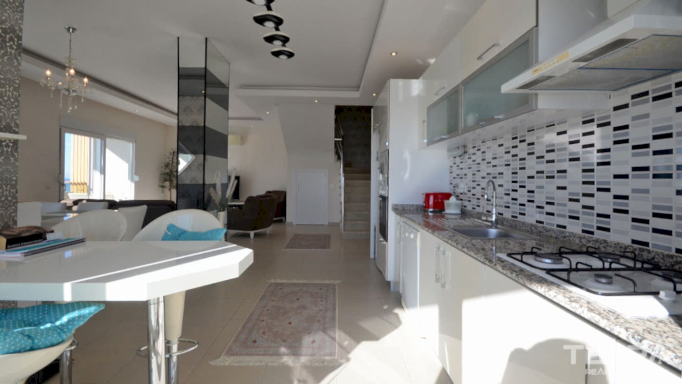 Lejlighed med havudsigt til salg i Emerald Towers, Avsallar Alanya - 113146