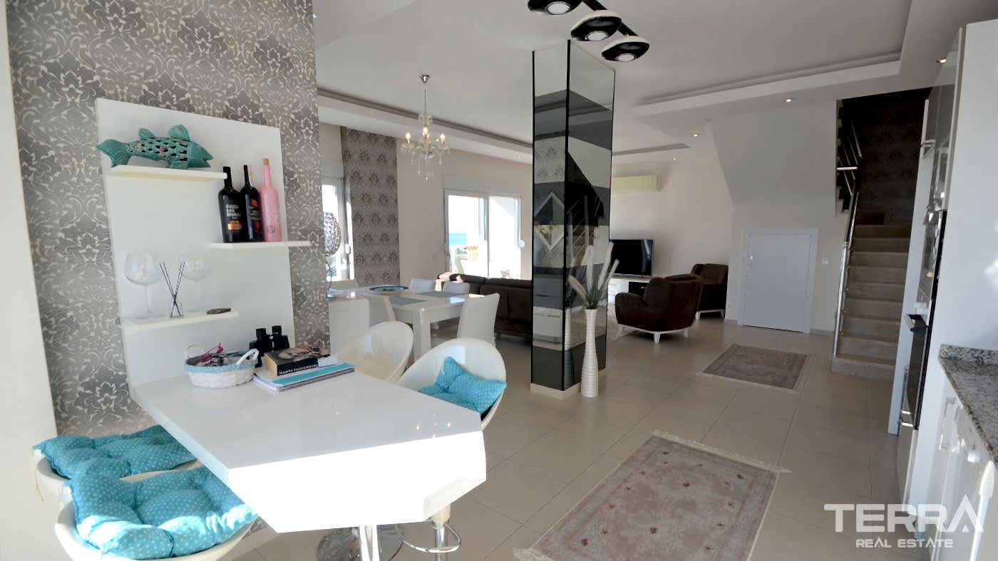 Lejlighed med havudsigt til salg i Emerald Towers, Avsallar Alanya - 113147