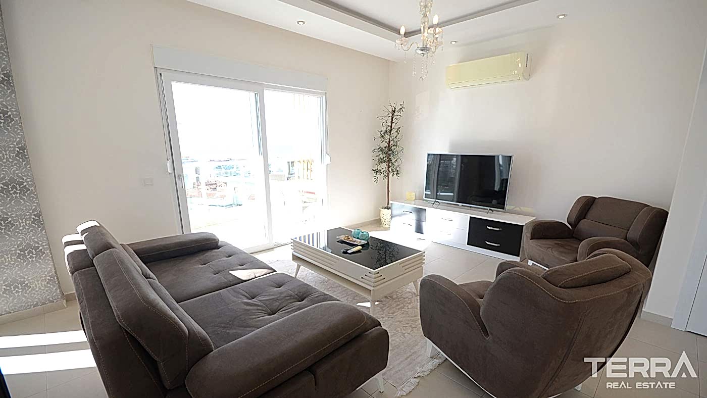Lejlighed med havudsigt til salg i Emerald Towers, Avsallar Alanya - 113150