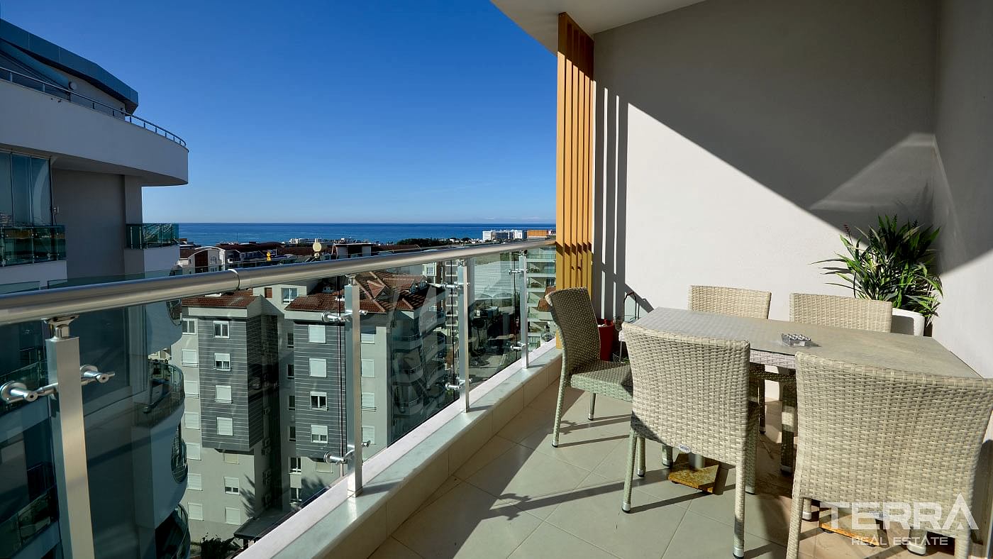 Lejlighed med havudsigt til salg i Emerald Towers, Avsallar Alanya - 113155
