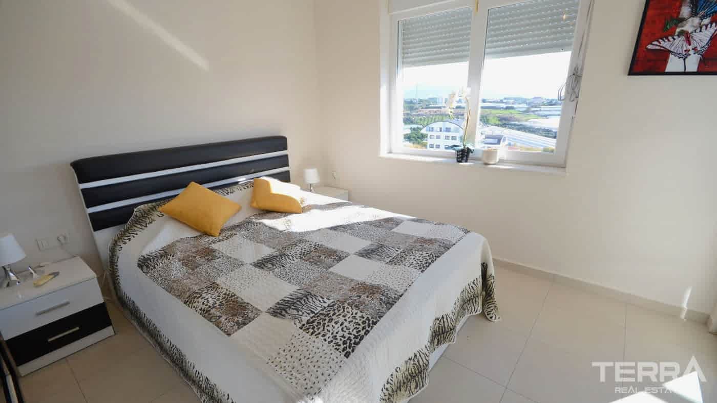 Lejlighed med havudsigt til salg i Emerald Towers, Avsallar Alanya - 113156