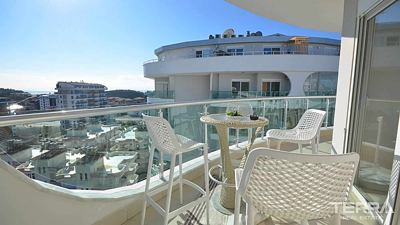 Lejlighed med havudsigt til salg i Emerald Towers, Avsallar Alanya - 113158
