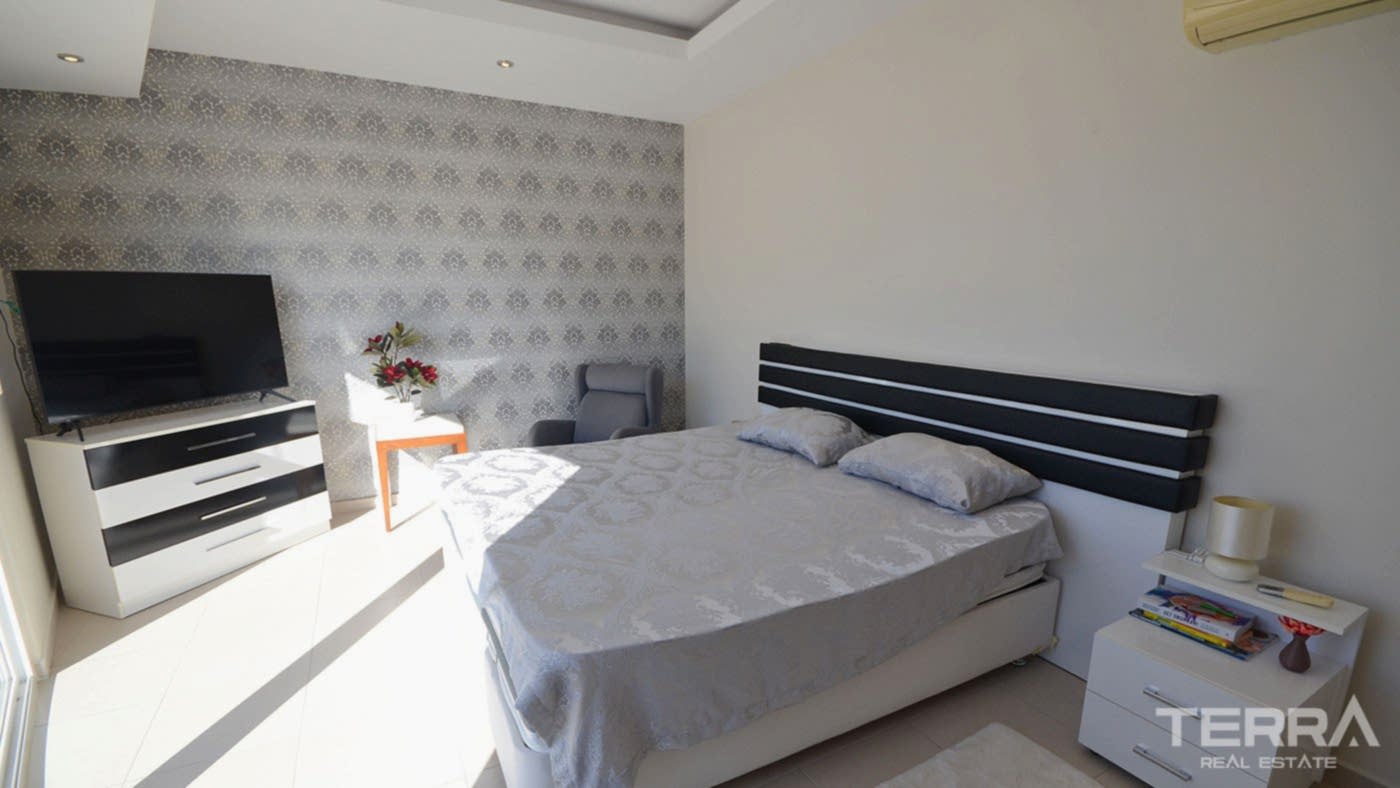 Lejlighed med havudsigt til salg i Emerald Towers, Avsallar Alanya - 113159