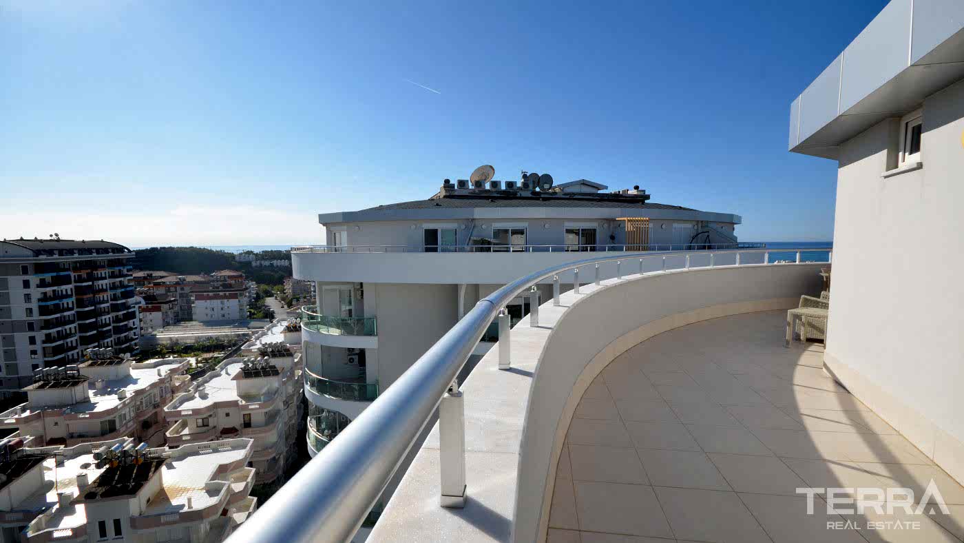 Lejlighed med havudsigt til salg i Emerald Towers, Avsallar Alanya - 113166