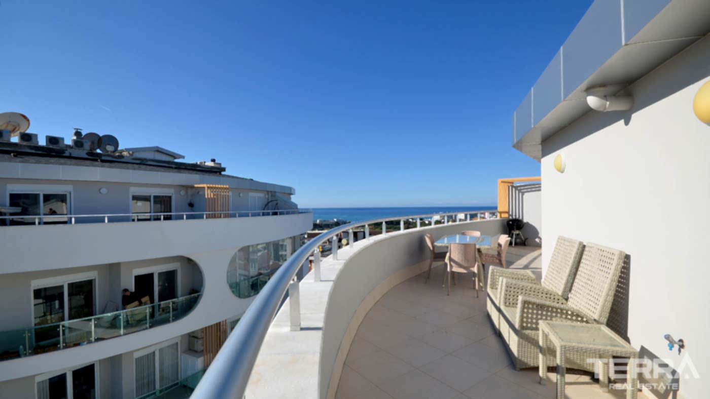 Lejlighed med havudsigt til salg i Emerald Towers, Avsallar Alanya - 113168
