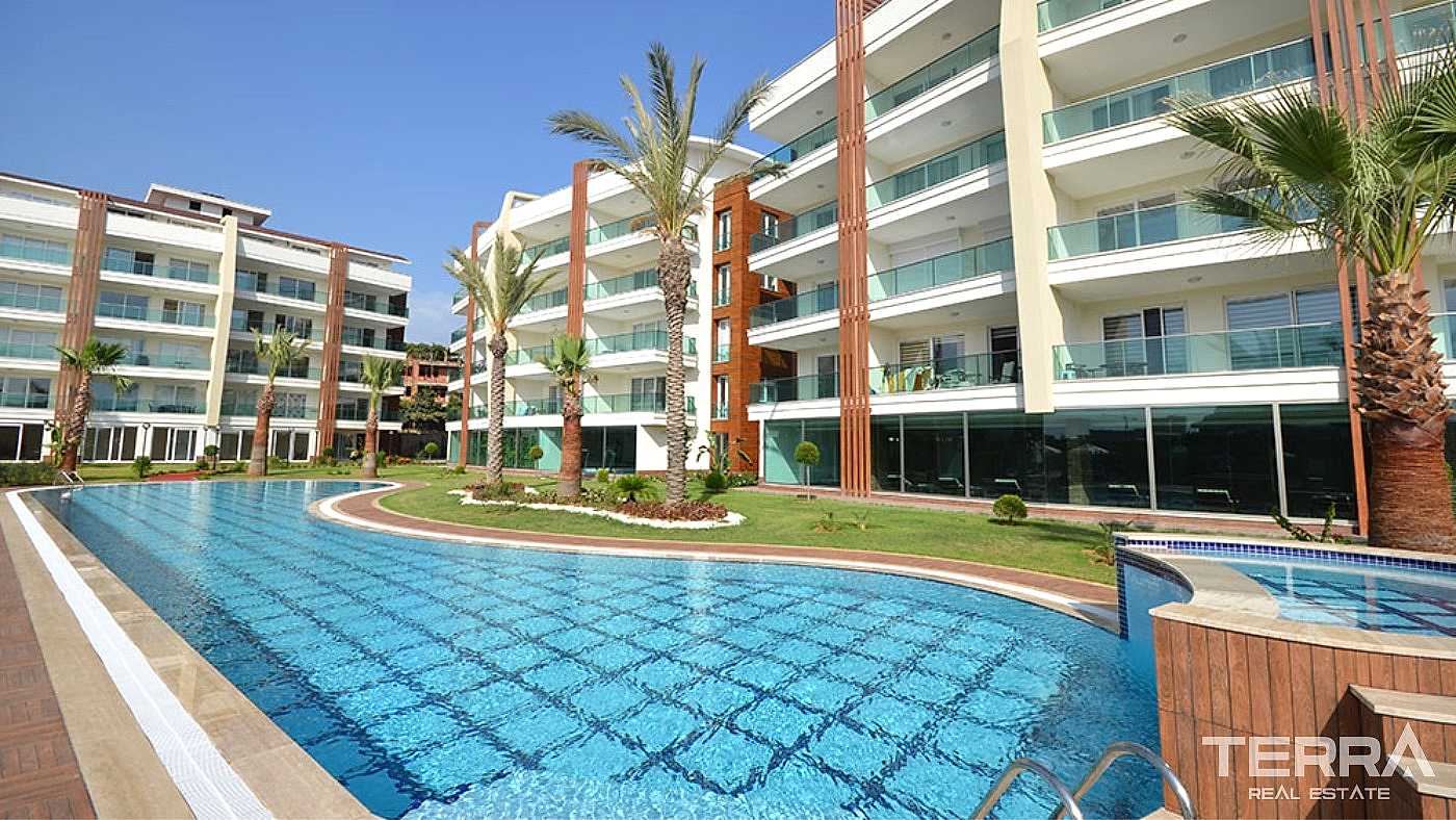 Møblert leilighet til salgs i Flower Garden 3 i Oba, Alanya, Tyrkia - 114502