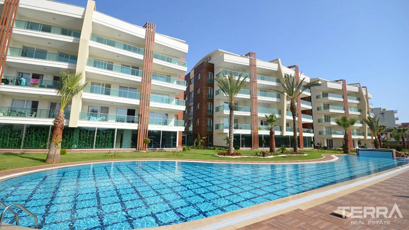 Møblert leilighet til salgs i Flower Garden 3 i Oba, Alanya, Tyrkia - 114503