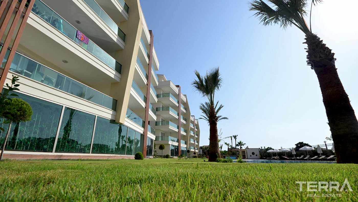 Møblert leilighet til salgs i Flower Garden 3 i Oba, Alanya, Tyrkia - 114505