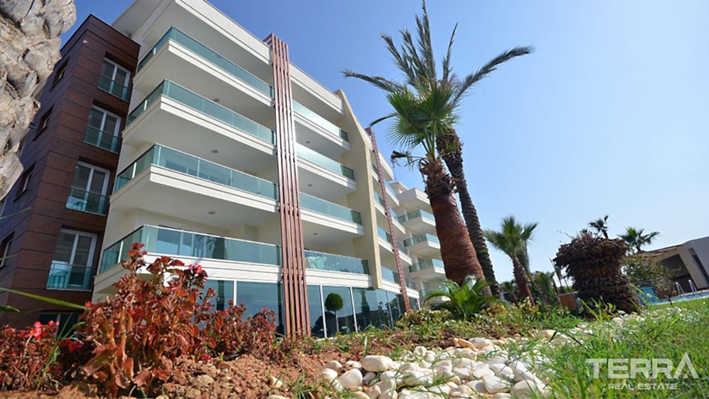 Møblert leilighet til salgs i Flower Garden 3 i Oba, Alanya, Tyrkia - 114508