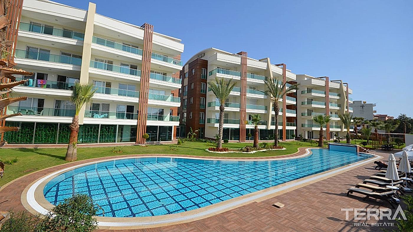 Møblert leilighet til salgs i Flower Garden 3 i Oba, Alanya, Tyrkia - 114510
