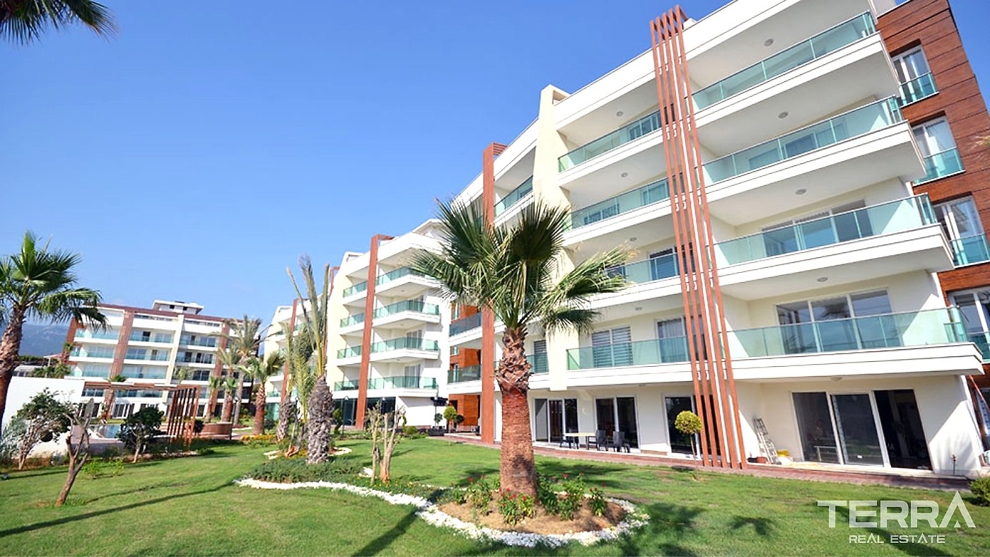 Møblert leilighet til salgs i Flower Garden 3 i Oba, Alanya, Tyrkia - 114517