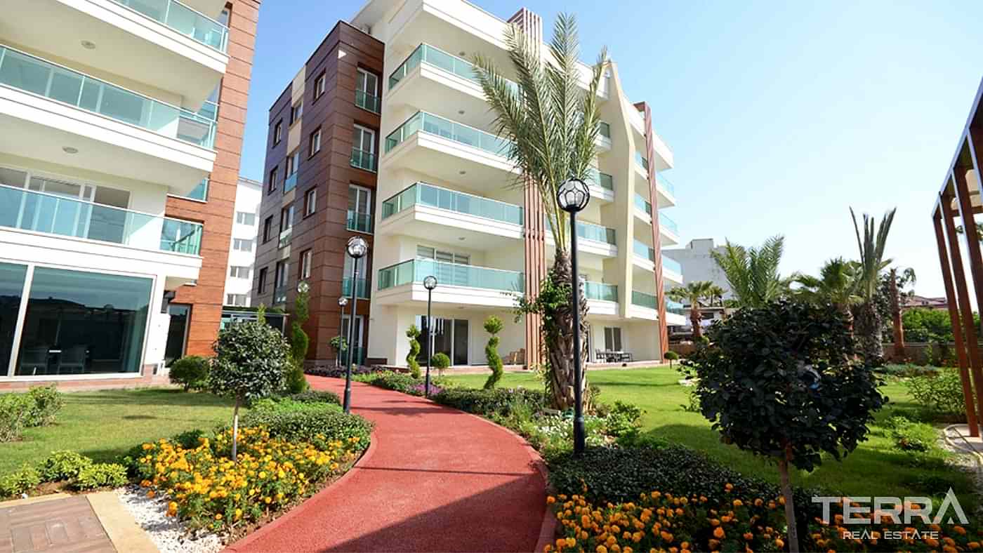 Møblert leilighet til salgs i Flower Garden 3 i Oba, Alanya, Tyrkia - 114522