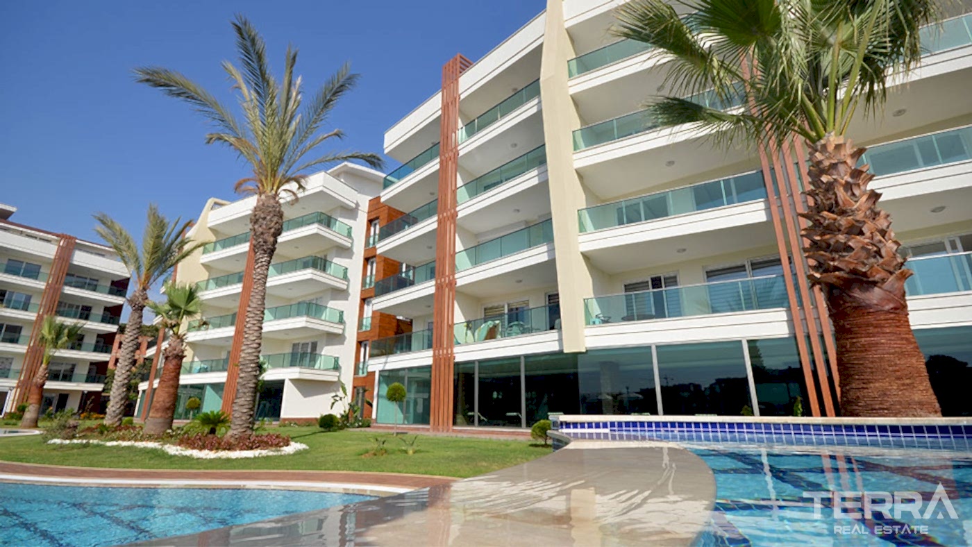 Møblert leilighet til salgs i Flower Garden 3 i Oba, Alanya, Tyrkia - 114523