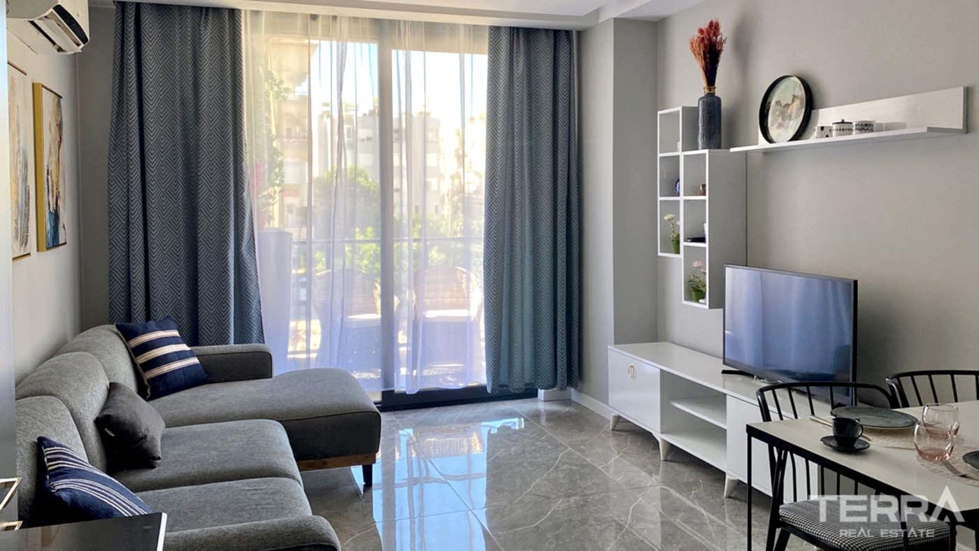 Møblert leilighet til videresalg i Keykubat Crown Residence, Alanya - 117151