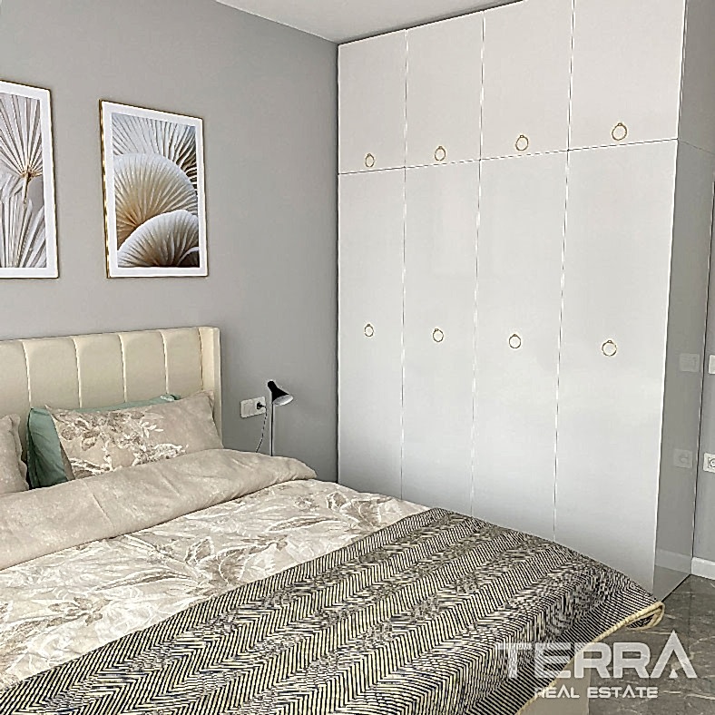 Møblert leilighet til videresalg i Keykubat Crown Residence, Alanya - 117154