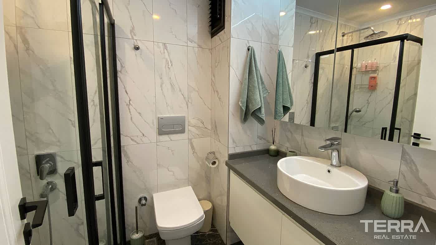 Møblert leilighet til videresalg i Keykubat Crown Residence, Alanya - 117158